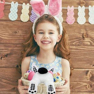 Easter Bunny Butt Wreath Kit Door Decorations Easter Spring