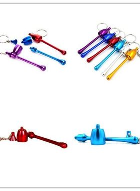 Mini Aluminum Smoking Tools Mushroom Shaped Tobacco Pipe