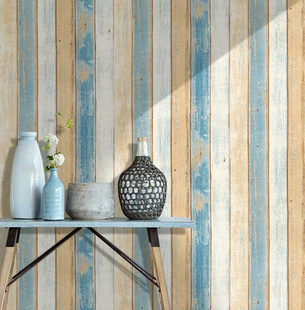 Vintage Wood 3D self adhesive Wallpaper for walls Rolls Mura