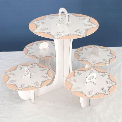5 Plate Cupcake Paper Stand Cupcake Wrappers Kids Birthday