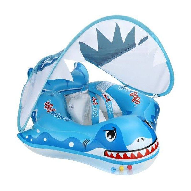 relaxing baby iatable swimming circle anti-rollover design