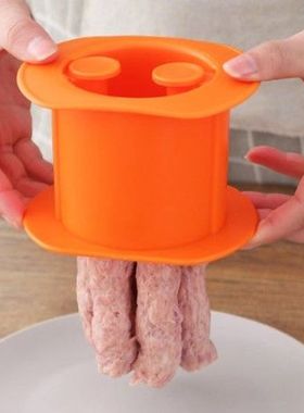 DIY Hot Dog Maker Hand Operated Meatballs Squeezer Meat