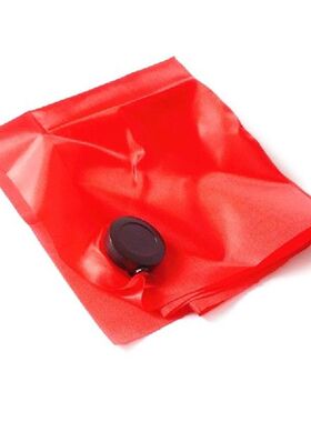 Silk Scarf Through Wand Magic Props Tool Invisible Red