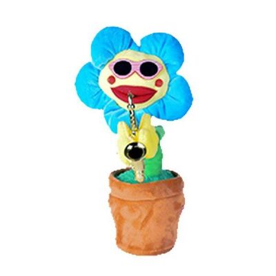 Saxophone Dancing And Singing Flower Enchanting Sunflower