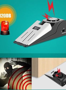 Upgraded Door Stop Alarm Home Travel Wireless Security