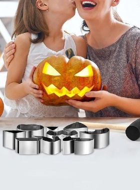 10/6Pcs  DIY Pumpkin Carving Tools Stainless Steel