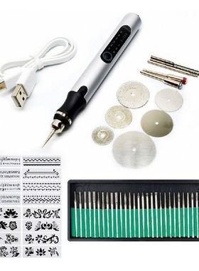 Mini Electric Engraver Pen Set Engraver Drill Machine