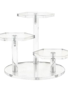 Display Stand Acrylic Risers Cupcake Clearrack Riser