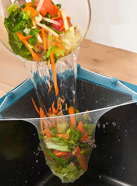 Kitchen Sink Filter Sets Leftovers Sink Mesh Triangle Rack S