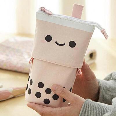 Pencil Box Convenient Pen Case Decorative Canvas Cartoon