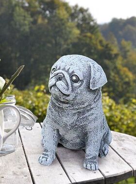 Hot Sale Statue Garden Decor Dog Statue Garden Decor Resin