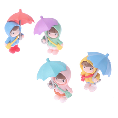 1 Pcs Miniatures Anime Girl Terrariums Figurines Action