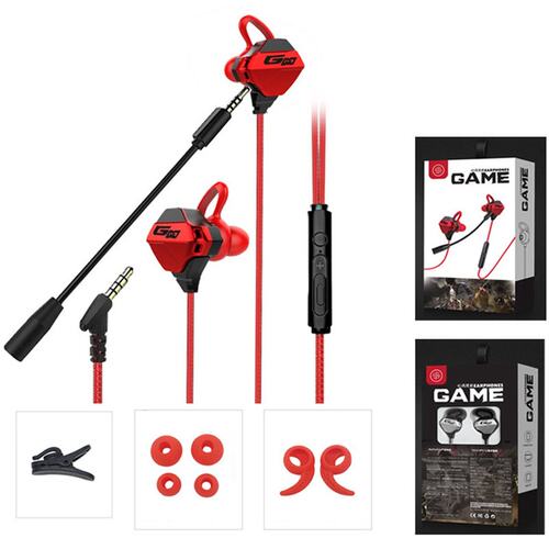 Gaming Headphones In-Ear Headphones With Detachable Dual