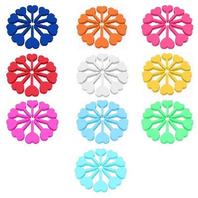 K1MF 100 Buah Label Tanaman Plastik Tag Taruhan Tipe T