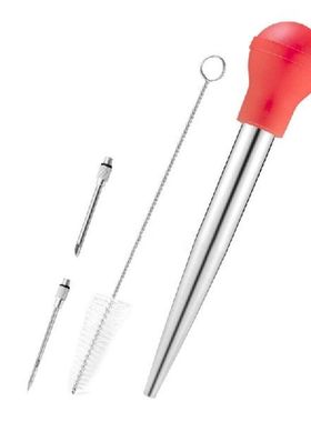 896A Turkey Baster Meat Syringe with Injection Needle for