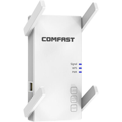 2.4G/5.8G Wireless WiFi Repeater 1200Mbps Router Wifi Booste
