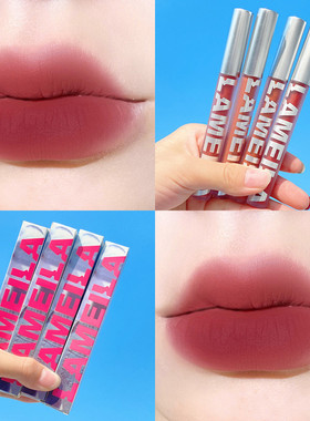 1pcs Red Velvet Liquid Lipsticks Long Lasting Matte Lip