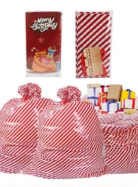 Christmas Large Gift Bags with Labels Packaging Wrapping