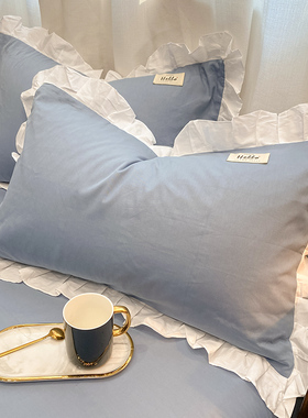 Cotton 100 Full Cotton Pillowcase One-Pair Package Summer