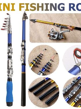 Serat Karbon 1.5/1.8/2.1/2.4M Joran Pancing Putar Daya M