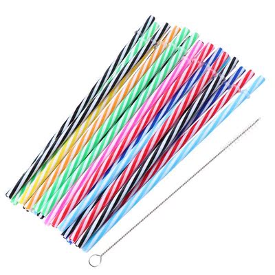 25PCS Drinking Straws Extra Long Drinking Straws and