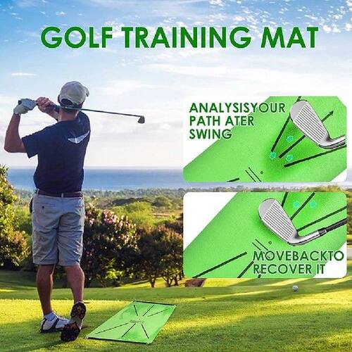 Golf Training Mat For Training Aid Pad Durable Multiple