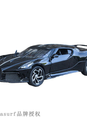 [boxed] 1 32 Bugatti children's simulated sports car