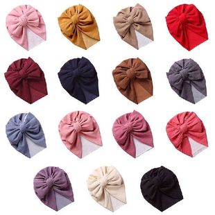 2022 Baby Stuff Accessories Baby Girl Hat With Bow Knot