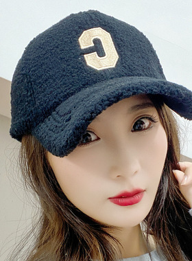 Winter Hat For Women Wool Fashion Female Baseball Cap Luxury