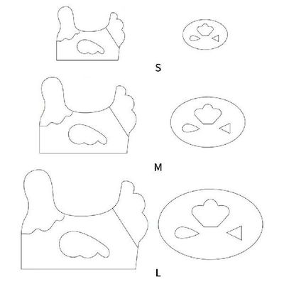Simple DIY Handwork Cutting Ruler For Domestic  Basket