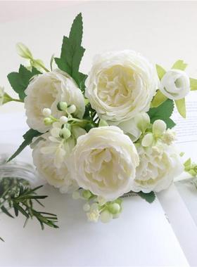 1 Bunch Attractive 5 Heads Vivid Fine Texture Simulation