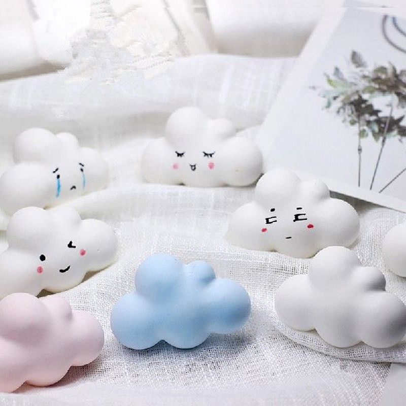 1pcs 3D Cloud Shape Chocolate Silicone Mold Mousse Fondant