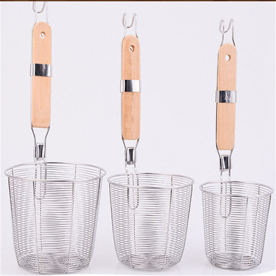 stainless steel colander noodle Dumplings mesh basket for