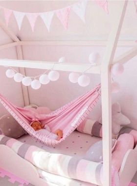 Children Hammock Swing Indoor Outdoor Hanging Basket Kids