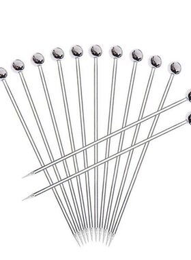 Fruit Fork Stainless Steel Cocktail Picks Fruit Sticks