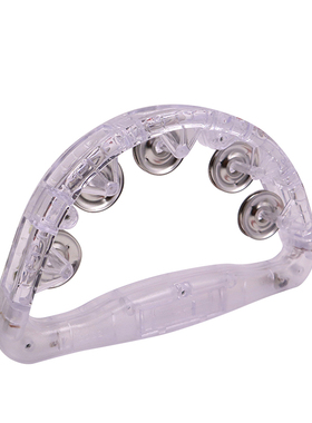 Glowing Tambourine Musical Flashing Tambourine Handhold