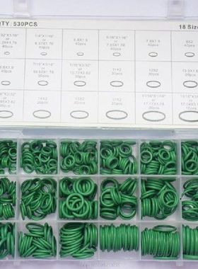 530/270Pcs 18 Sizes Rubber O-Ring Assortment Kit Universal