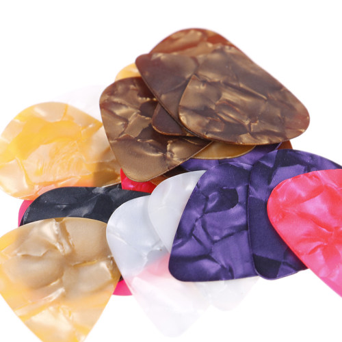 25X Guitar Player Colorful Guitar Picks Multi ABS Plectrum