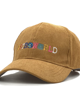 Dad Hat Latest Album Astroworld Cap 100% corduroy Embroidery