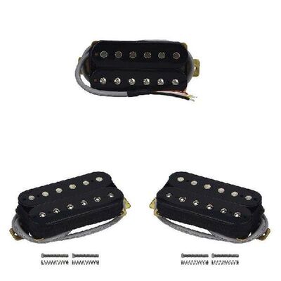 Electric Guitar Humbucker Pickup Adjustable Portable