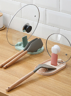 Spoon Holder Kitchen Spoon Rest Utensil Spatula Holder Heat