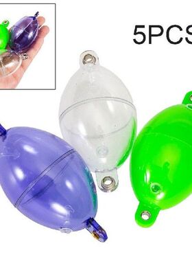 5pcs Fishing Float PVC Bubble Floats Sea Carp Coarse