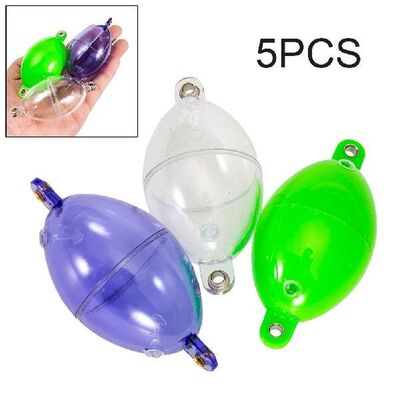 5pcs Fishing Float PVC Bubble Floats Sea Carp Coarse