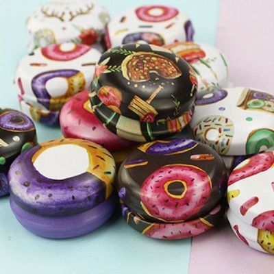 12 Buah Mini Elegan Bunga Kotak Timah DIY Lilin Jar Balm