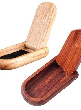 Smoking Pipe Holder Giftable Foldable Wooden Stand Rack for