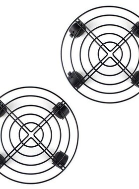 Metal Plant Flower Pot Stand Trolley Caddy on Wheels Indoor