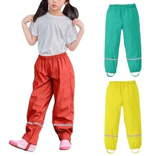 Waterproof Girl Baby Pants Spring Children Thin Windproof