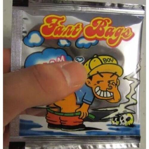 1/5/10Bag gadget Smelly package fart bomb bag April fool'