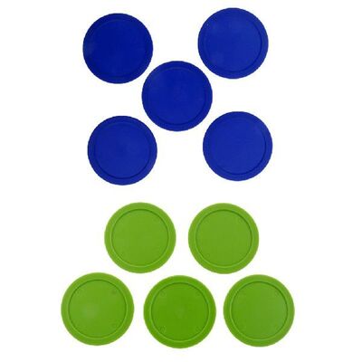 10Pcs Home Air Hockey Replacement Accessories 62mm Pucks