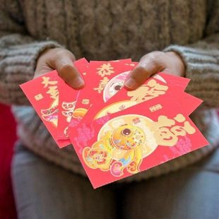60pcs Cartoon Rabbit Red Envelopes Red Packets Chinese New